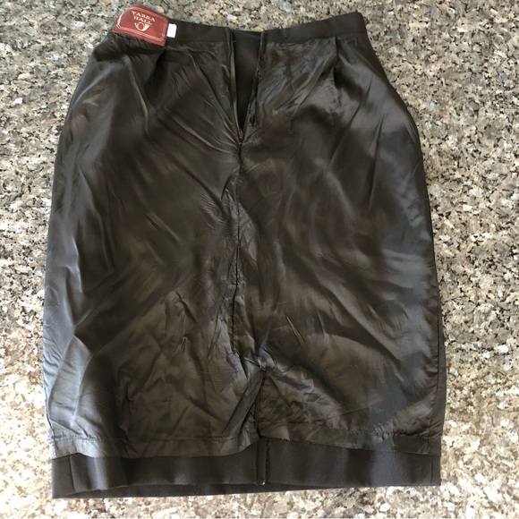Vintage TARRA HALL Black High Waisted Pencil Skirt - Picture 12 of 15